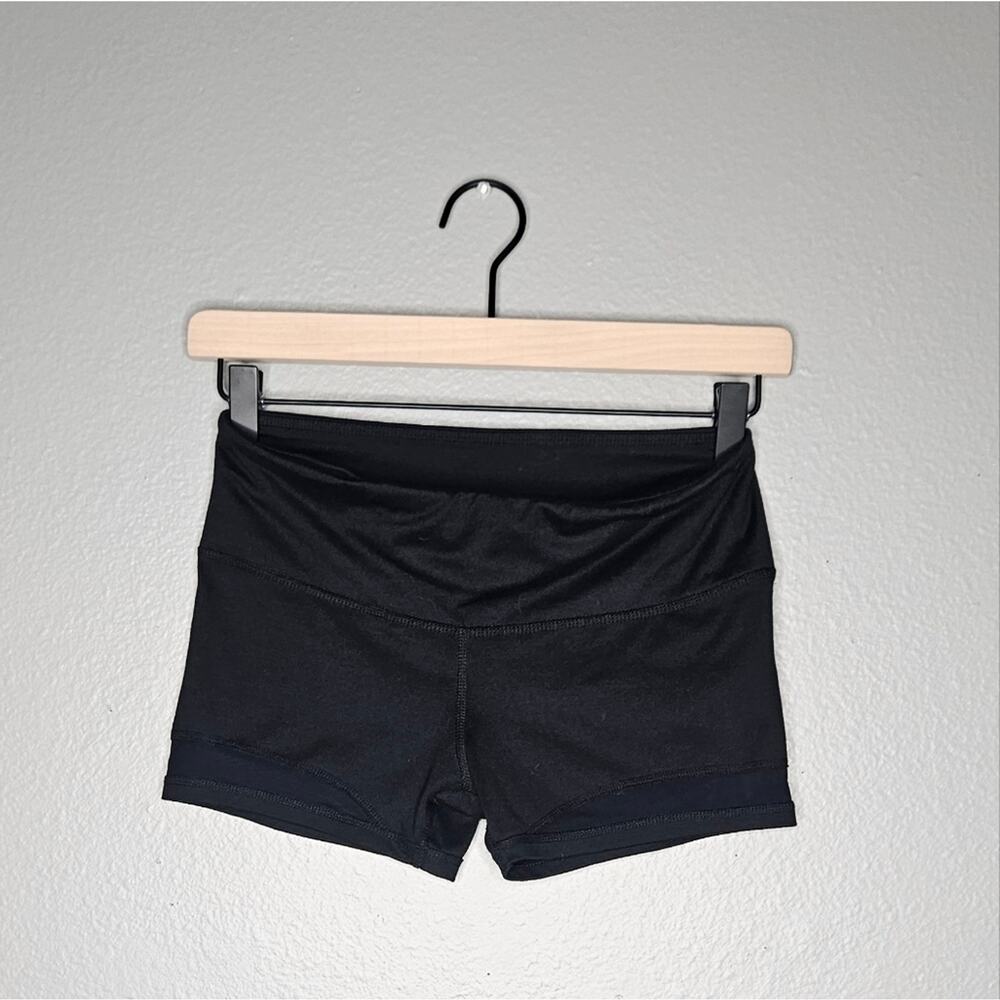 Abercrombie and fitch  black athletic shorts